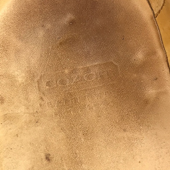 Coach Mens 8.5 Mackenzie Penny Loafers Shoes Brown Leather Italy - Picture 10 of 14